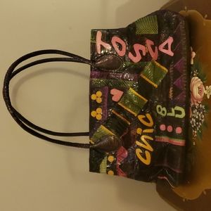 Tosca Blu - leather purse-FINAL PRICE